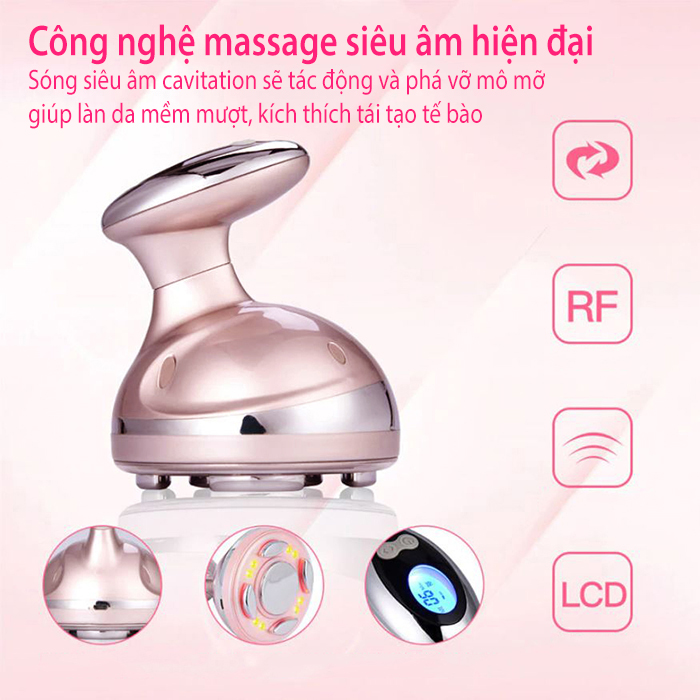 Máy massage giảm béo bụng và toàn thân bằng sóng vô tuyến RF ZL-S6639A