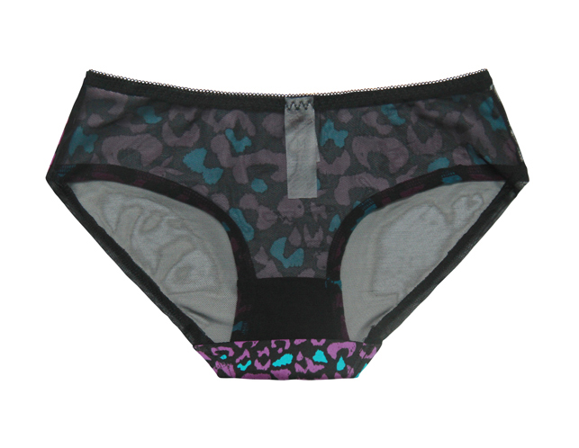 Combo 2 Quần Lót Nữ Thun Lạnh Phối Lưới Bunny Miley FTM0101-0102 - Đen