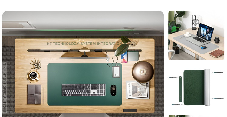 Miếng lót chuột ASWEI 2 mặt tiện dụng - PU cao cấp, chống nhăn hiệu quả