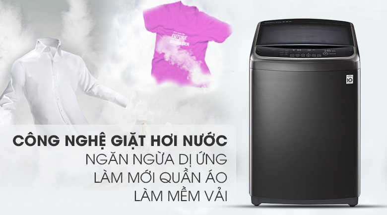 Máy giặt LG 22Kg TH2722SSAK Inverter - Mẫu 2019 - Hàng Chính Hãng