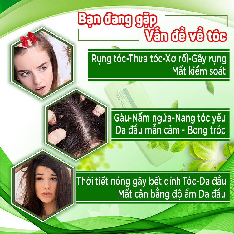 Bạn đang gặp vấn đề về tóc