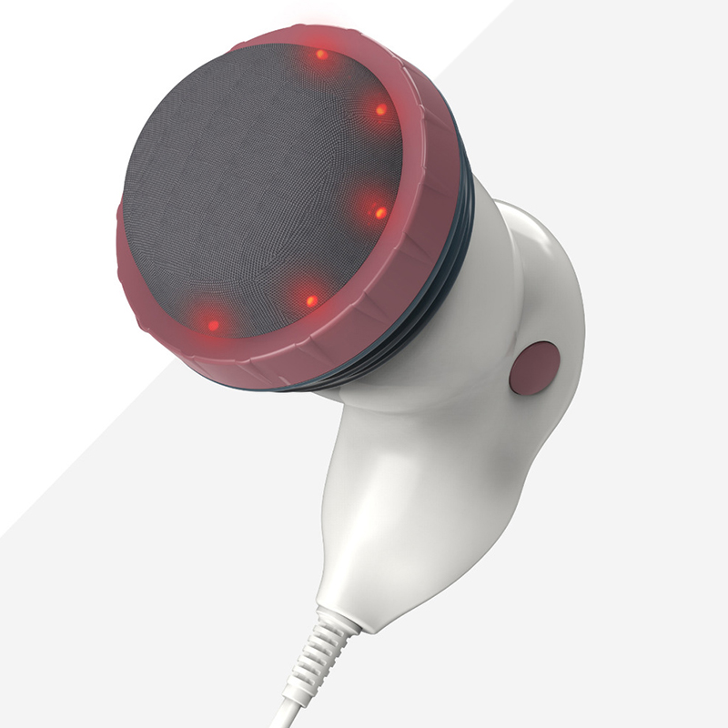 Máy massage bụng cầm tay 4 đầu hồng ngoại Puli PL-605 - Cơ