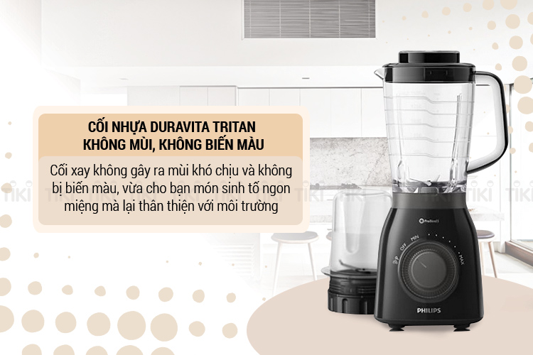Máy Xay Sinh Tố Xay Đá Philips HR2157/92 600W (2L)