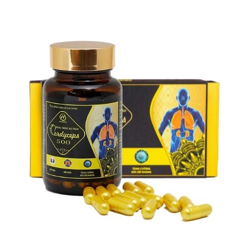 Đông Trùng Hạ Thảo MaiLands Cordyceps 500 (120 viên)