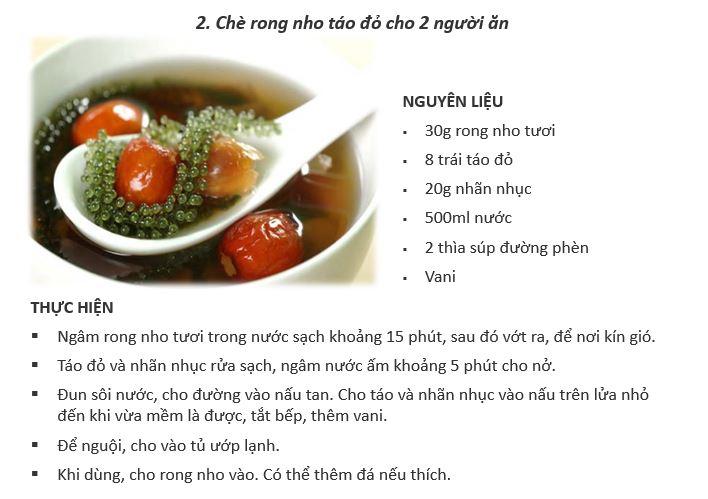 Rong nho tươi tách nước Okinawa 100g (5 gói x 20g) + tặng kèm 2 gói bánh trứng Gia Khánh 9