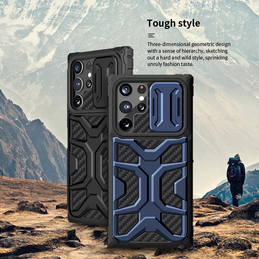 Ốp Lưng Nillkin Adventurer Case cho Samsung Galaxy S22 Ultra - Hàng Nhập Khẩu