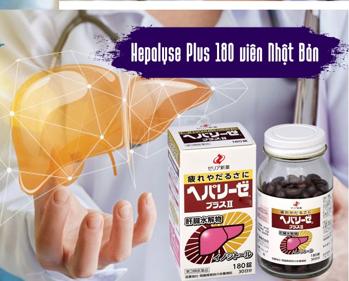 Viên uống bổ gan Hepalyse Ex Plus II Nhật Bản