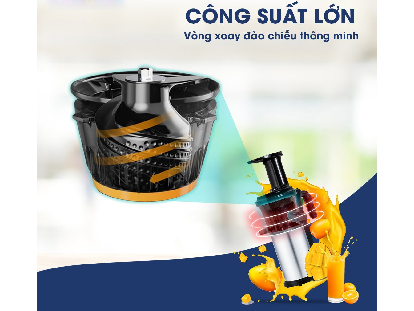 Máy ép chậm Kalite KL-531. Hàng chính hãng