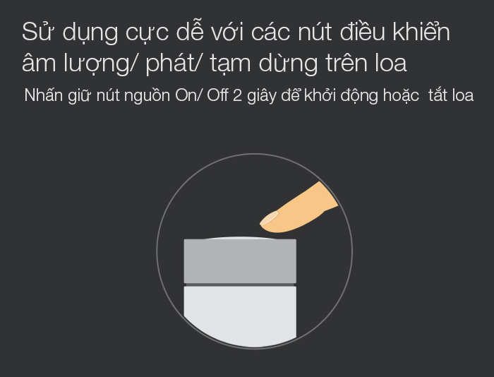 Loa Bluetooth Xiaomi Mi Pocket Speaker 2 (5W) - Hàng Chính Hãng