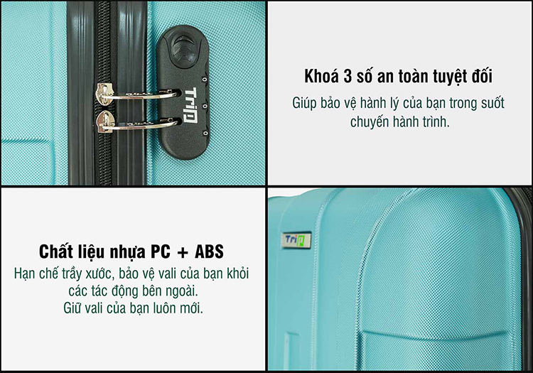 Vali Du Lịch Trip P12 size 50 (20 Vali Du Lịch Trip P12 size 50 (20
