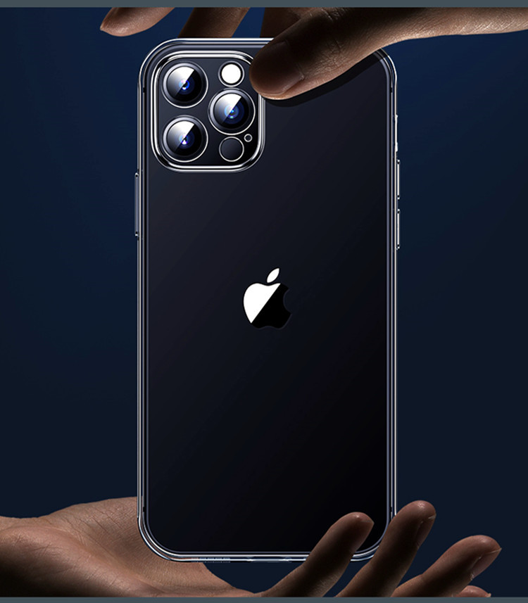 Ốp Lưng Silicon TPU trong suốt GOR cho iPhone 12 Mini / 12 / 12 Pro / 12 Pro Max - Hàng Nhập Khẩu