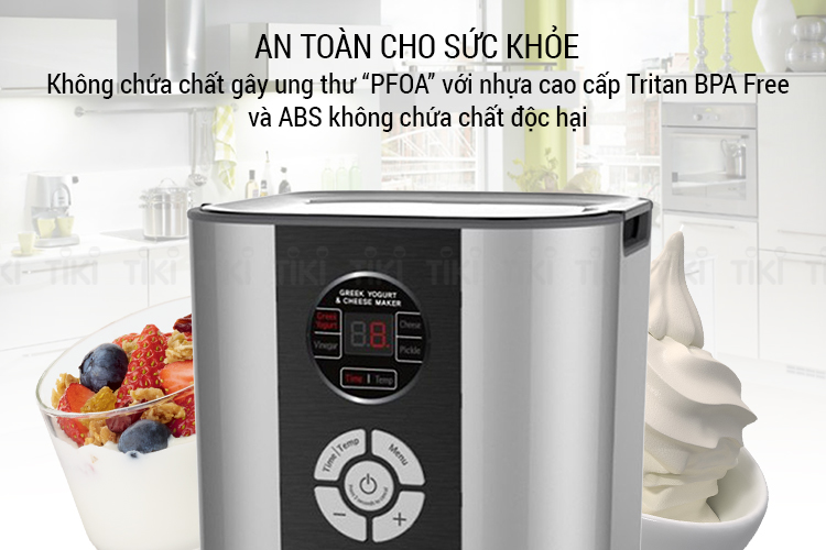 Máy Làm Sữa Chua Kuvings KGC-712CB (Bạc)