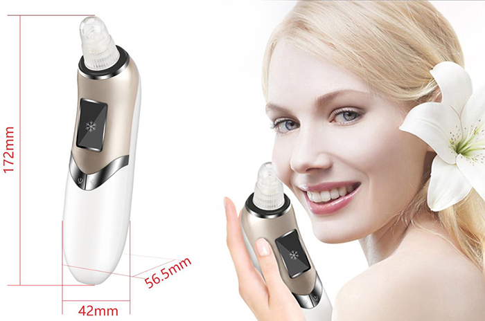 Máy hút mụn kết hợp đầu massage nóng lạnh BZ-0720