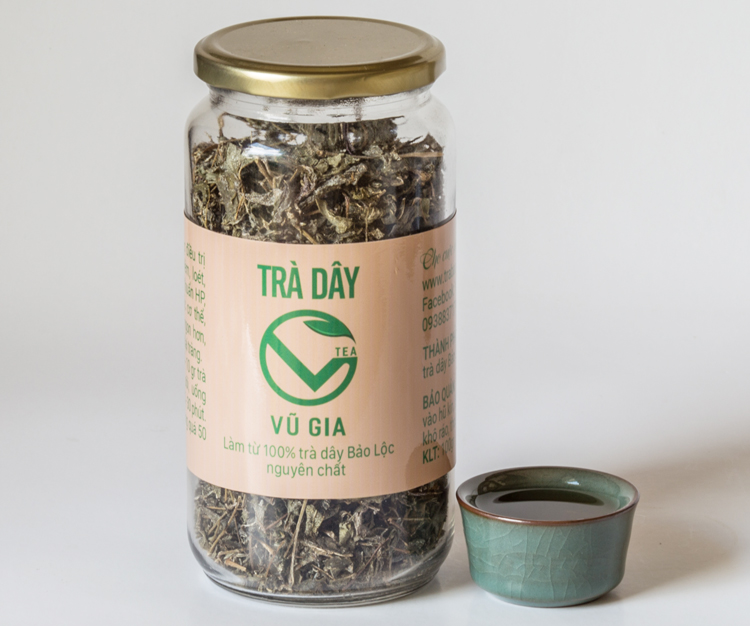 Trà Dây Túi Lọc Nguyên Chất Bảo Lộc Vũ Gia (30gói/ hộp) - Điều trị bệnh đau dạ dày, hỗ trợ tiêu hóa, ăn ngon miệng và ngủ sâu giấc.