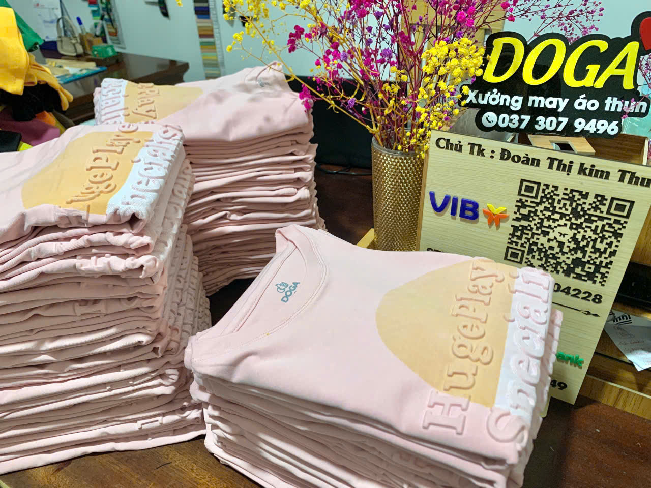 Áo thun chất BORIP COTTON Xịn chữ nổi Sỉe từ 35kg đến 68kg dáng áo baby tee  DOGA tay ngắn cổ tròn in trẻ trung màu thoáng mát, hut mồ hôi. không xù lông M174
