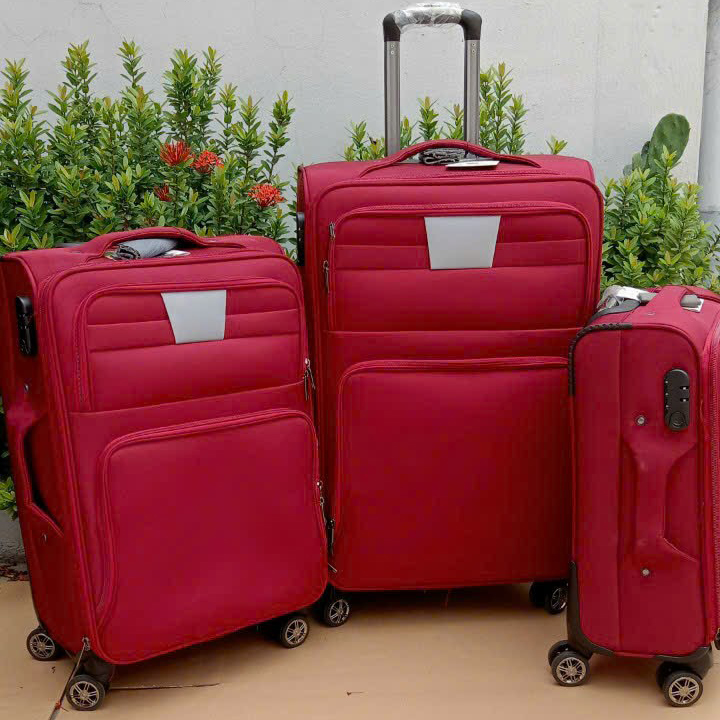 Vali Vải Cao Cấp Khóa Kéo Mở Rộng Size 20/24/28 Inch