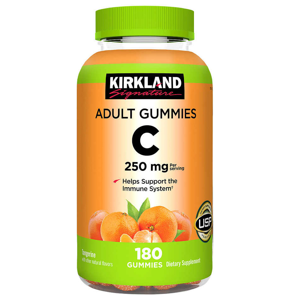 Kẹo Vitamin C Mỹ Kirkland Signature Adult Gummies C 250mg