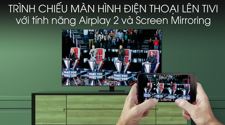 Smart Tivi QLED Samsung 4K 75 inch QA75Q80T - Hàng chính hãng