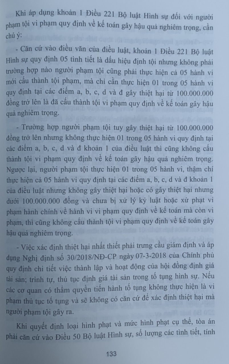 Bình luận Bộ luật Hình sự năm 2015 (Phần hai-Các tội phạm), Chương XVIII, Mục 3: xâm pham trật tự quản lý kinh tế