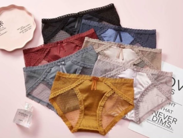 COMBO  QUẦN LÓT SU LỤA PHỐI REN 266