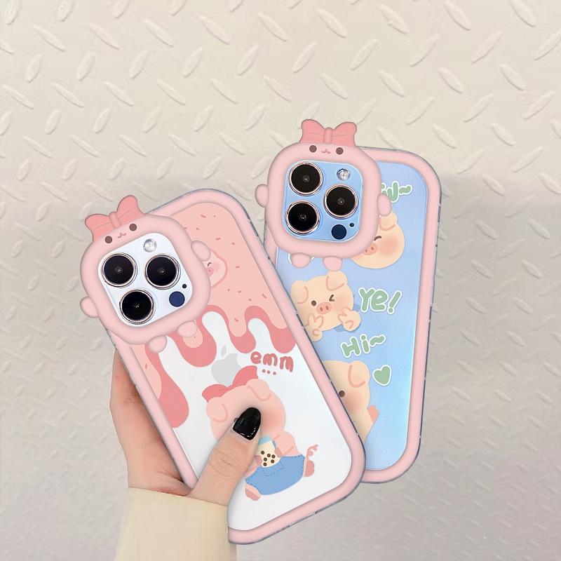 Ốp Lưng Dành Cho Iphone 14 Promax/ 14 Pro/ 14 Plus/ 14 hình Animal Cute_ Hàng Chính Hãng