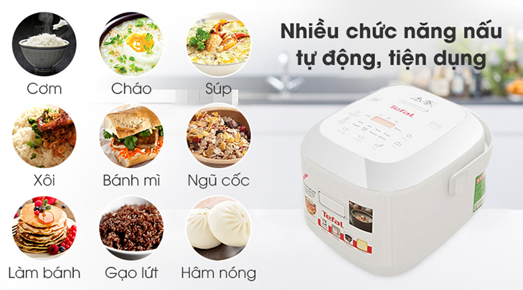 Nồi Cơm Điện Cao Tần Tefal RK604165 (0.7 lít)