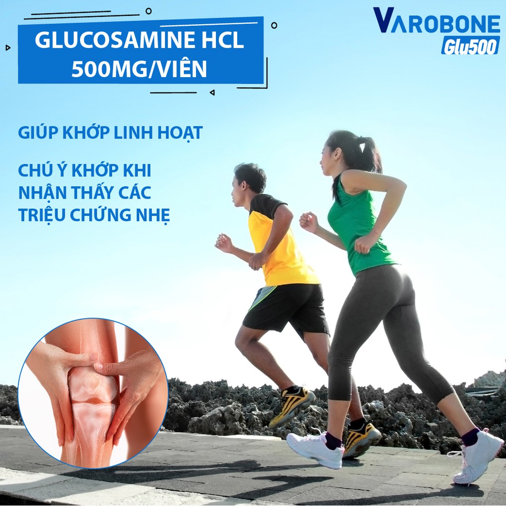 viên uống glucosamine hỗ trợ xương khớp