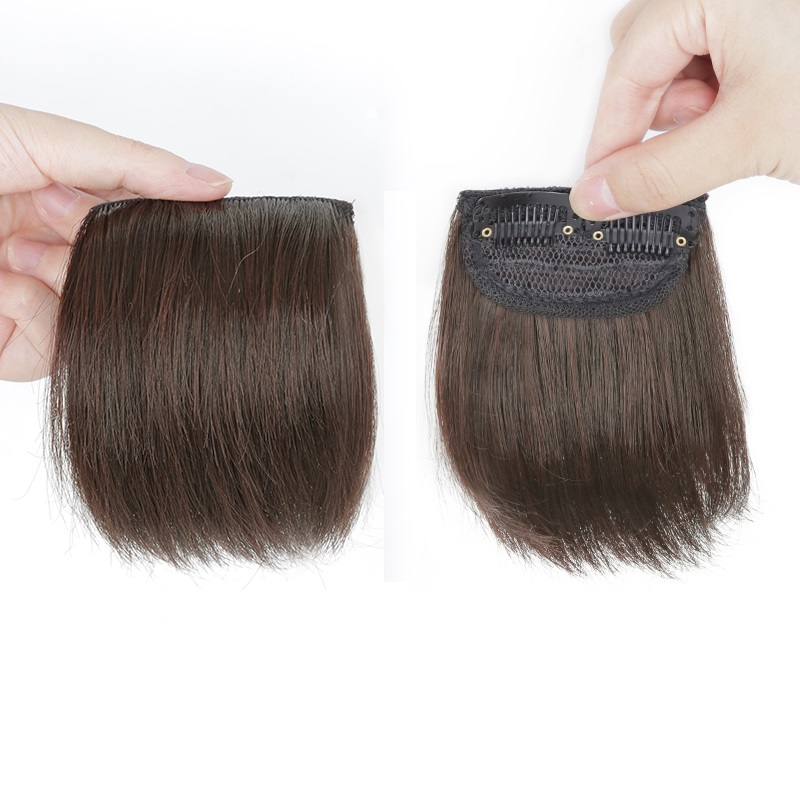 Tóc giả nữ kẹp phím phồng ngắn K04, kẹp phồng chân tóc