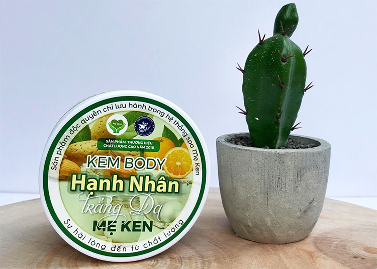 Kem Dưỡng Body Hạnh Nhân Hảo Hạng Mẹ Ken