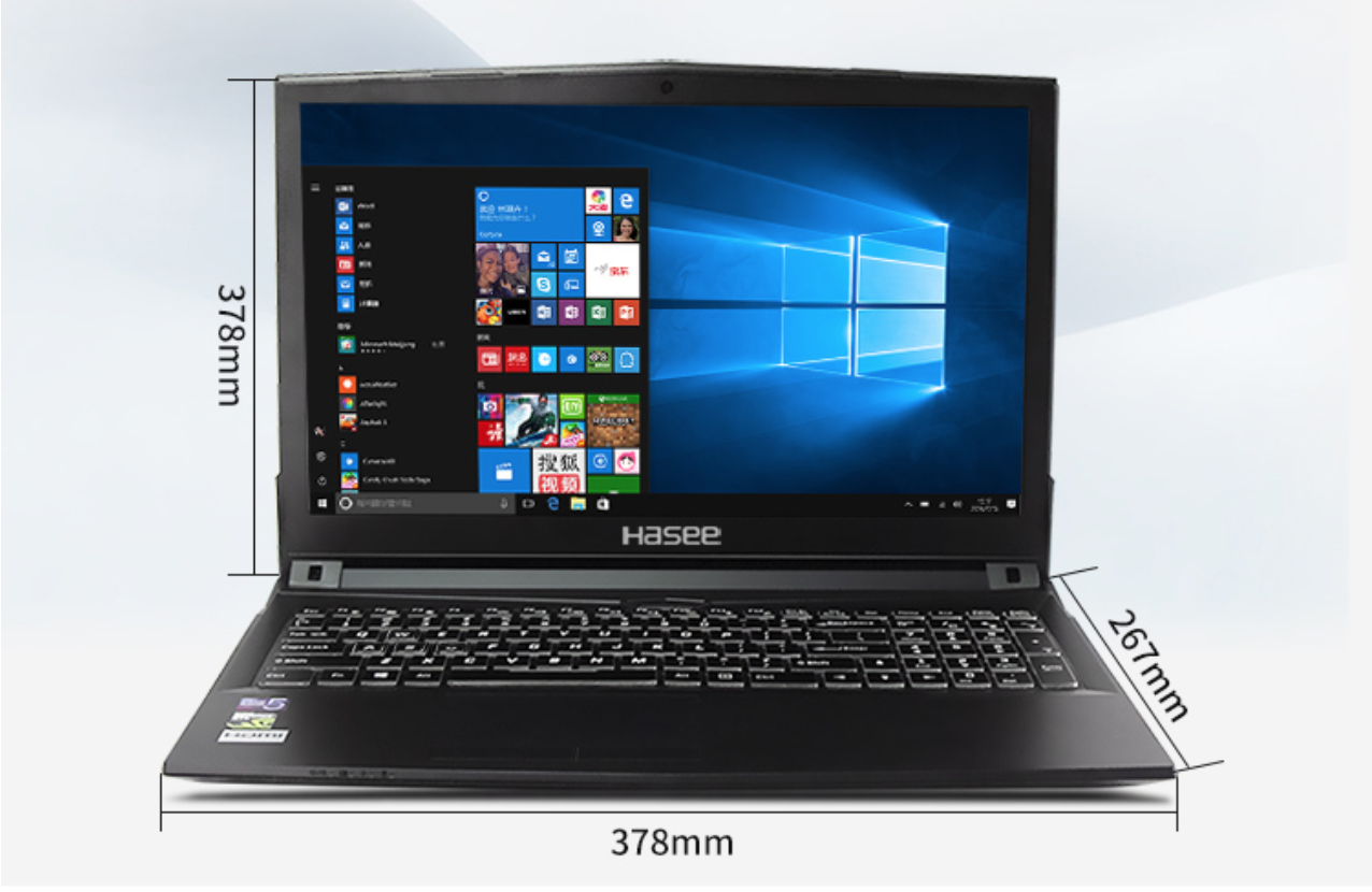 Laptop Gaming Shenzhou (HASEE) Ares Z7-KP5DC