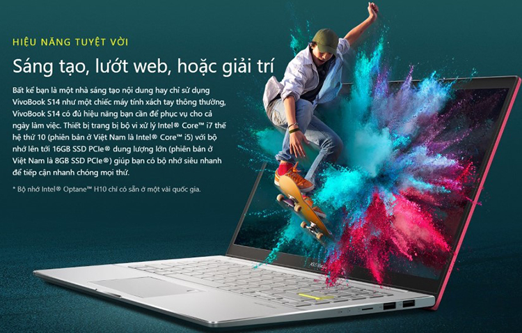 Laptop Asus VivoBook S15 S533JQ-BQ024T (Core i7-1065G1/ 16GB RAM/ 512GB SSD/ 15.6 FHD/ MX350 2GB/ Win10) - Hàng Chính Hãng