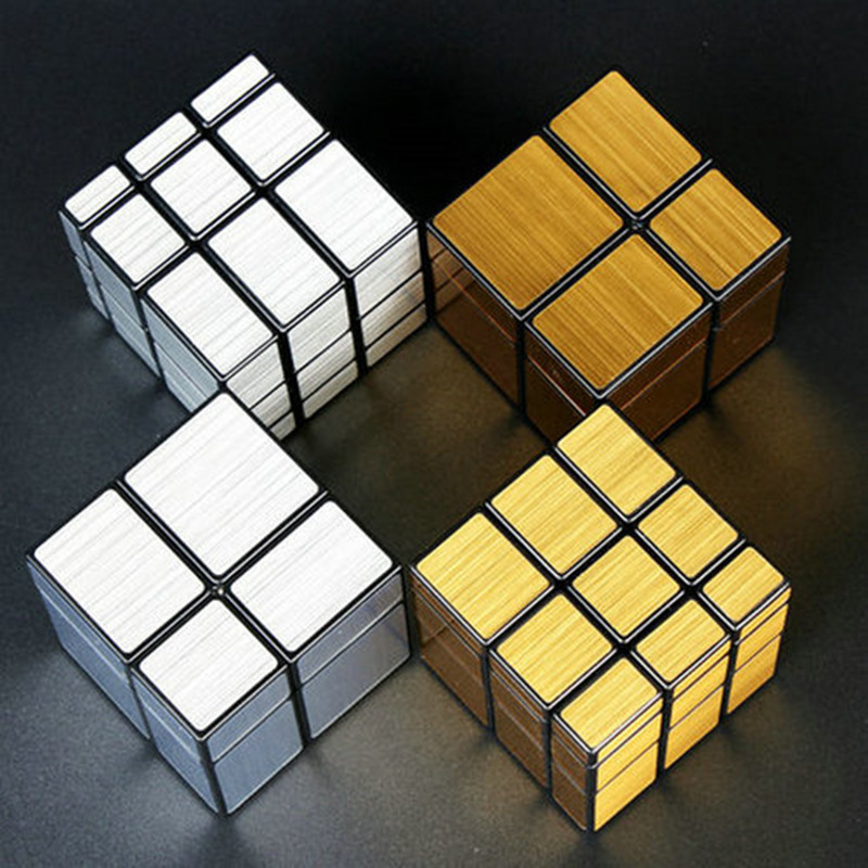 [hàng cao cấp - nano tráng gương] rubik biến thể mirror cube 3x3, rubic gương có chọn màu dododios 3