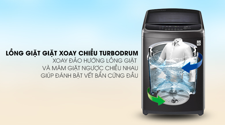 Máy giặt LG 22Kg TH2722SSAK Inverter - Mẫu 2019 - Hàng Chính Hãng