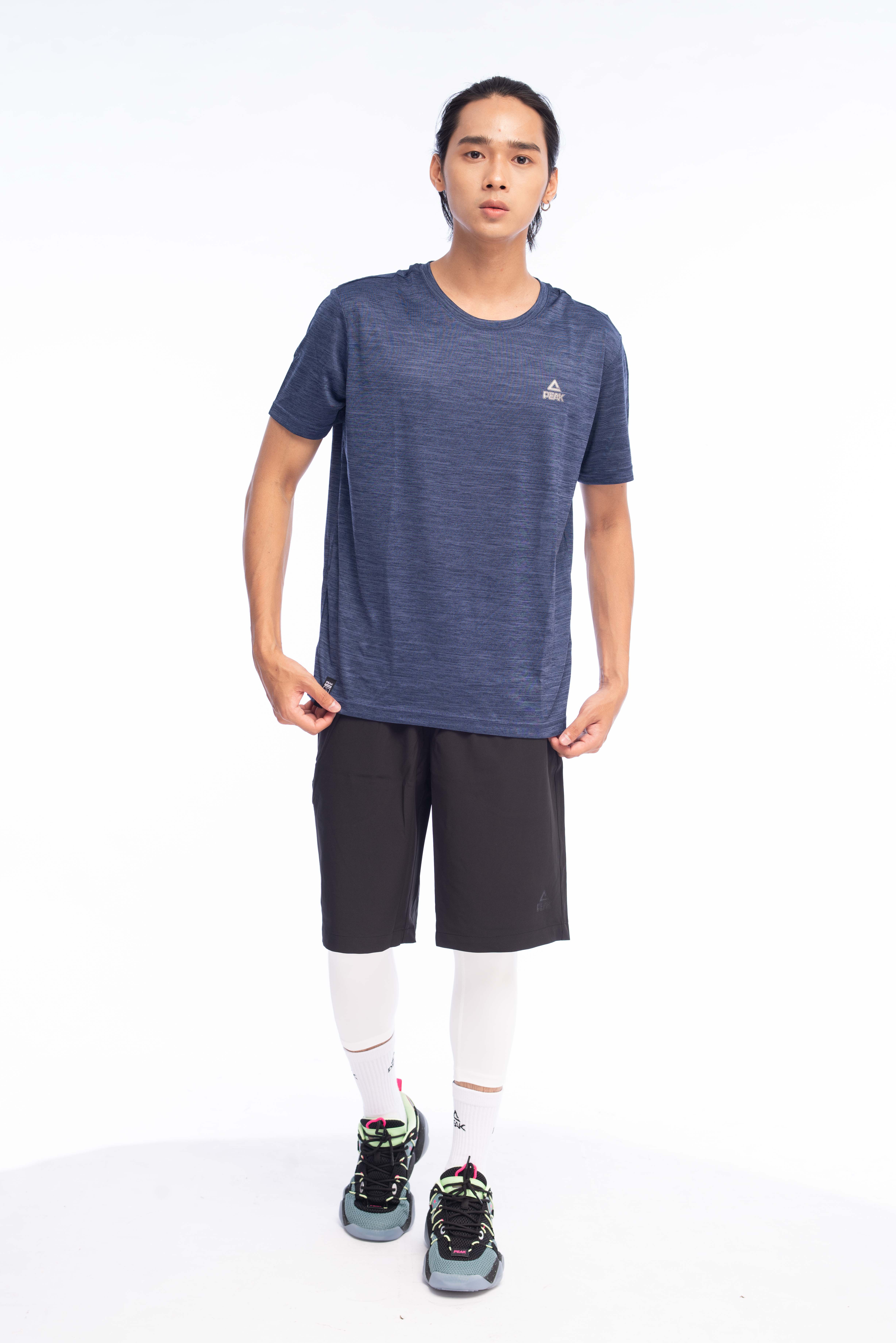 Áo Phông Cổ Tròn Nam PEAK FW612757