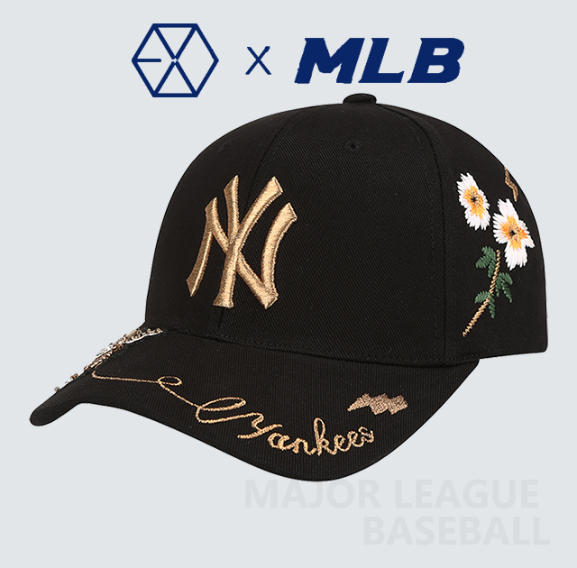MLB  Nón bucket thời trang Monogram