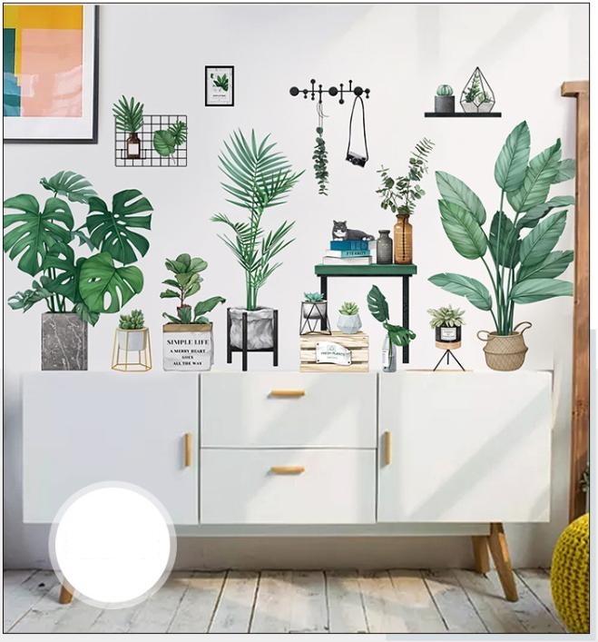 Decal dán tường tranh trang trí tiểu cảnh Smile phong cách Vintage Hàn Quốc DCX067 (85 x 165 cm)