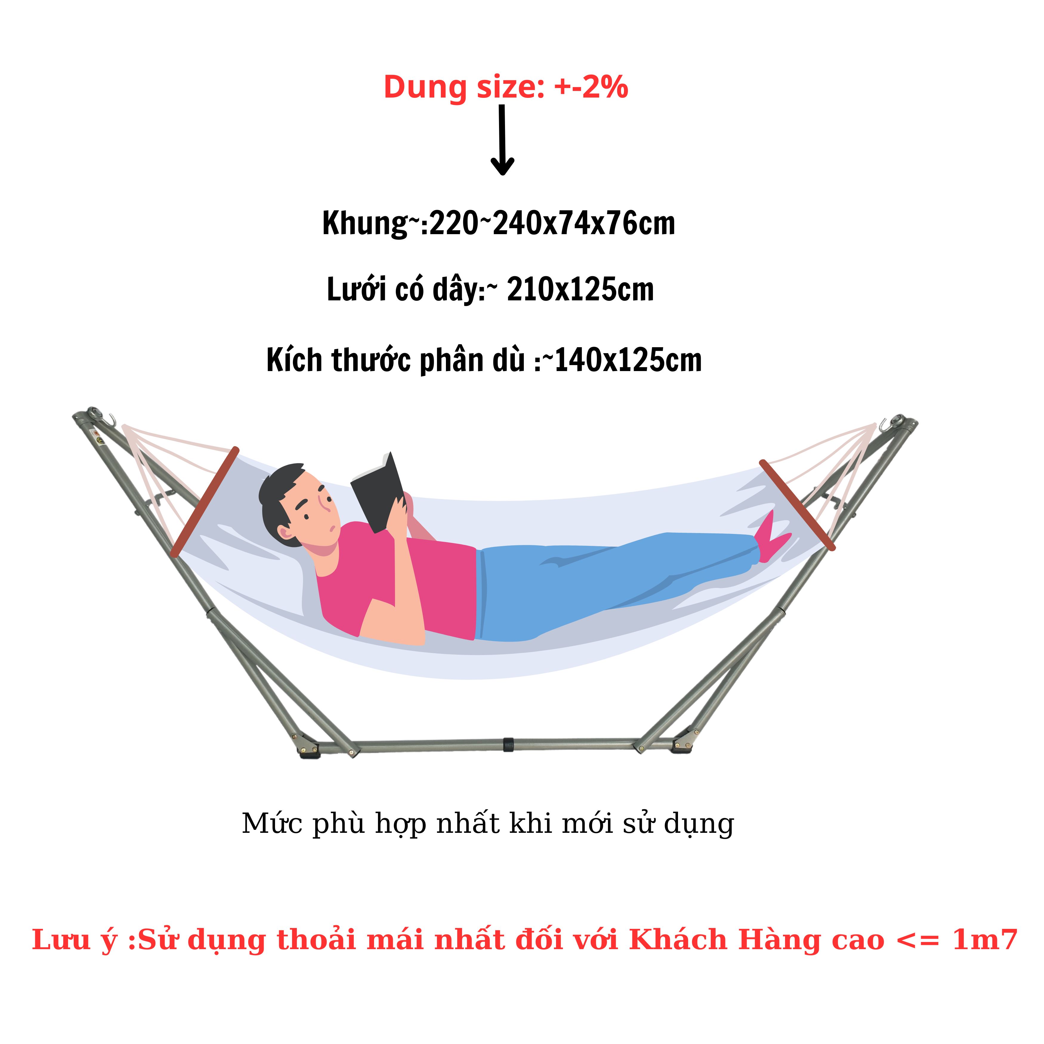  Võng dù mùng VIP BAN MAI