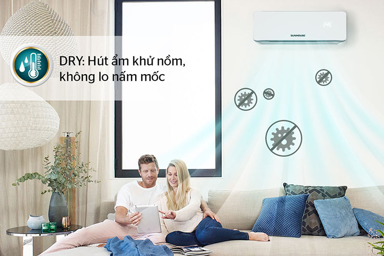 Điều Hòa Sunhouse SHR-AW09C310 (9.000Btu) - Hàng Chính Hãng - Chỉ Giao tại Hà Nội