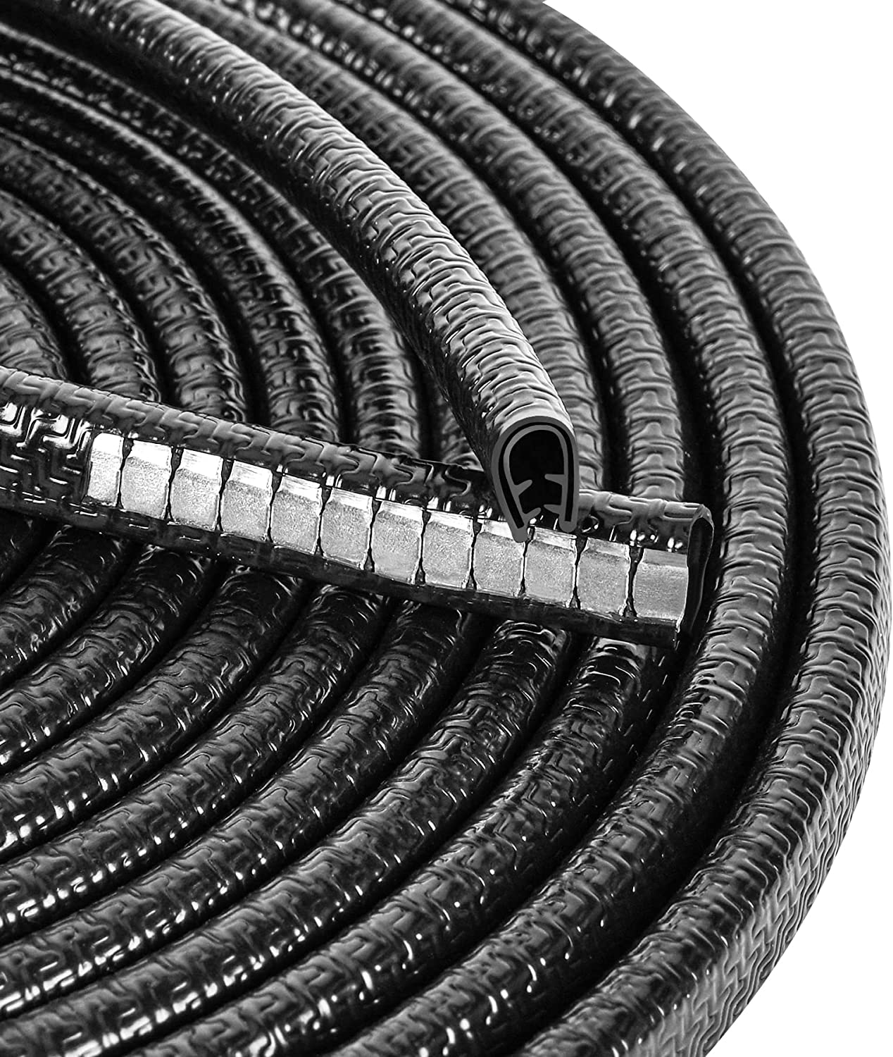 Ron Viền Bảo Vệ Cánh Cửa Xe Hơi Nẹp U Gioăng Oto Ôtô Chống Va Đập Ồn Cách Âm Đàn Hồi Lõi Thép Cao Su