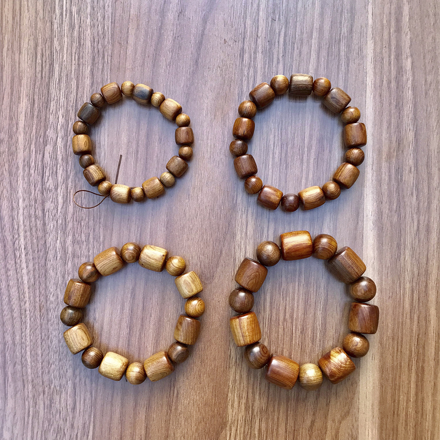 Vòng tay Bách Xanh đốt trúc (BH628) Mùi thơm ngọt - Phú Quý và trường tồn - Bracelet of HAHANCO