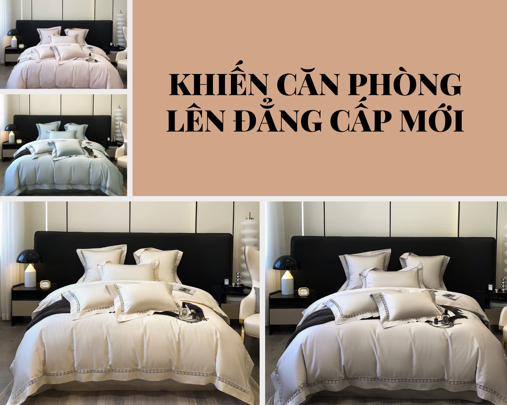 Set lụa tencel 4 món