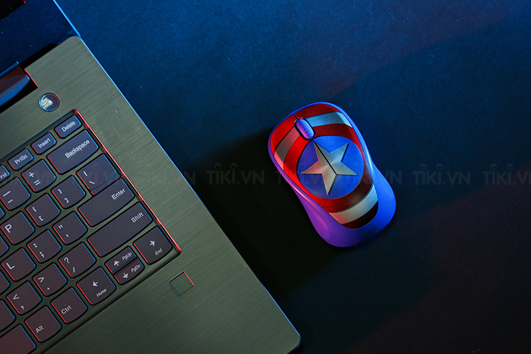 Bộ 4 Chuột Logitech M238 Marvel Collection - Hàng Chính Hãng