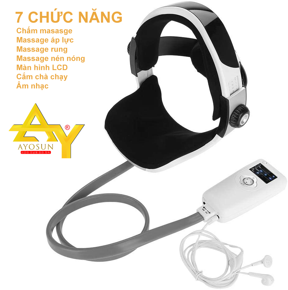 máy massage đầu ayosun full hà quốc [ chính hãng ] [ cao cấp ] [ tốt nhất ] 5