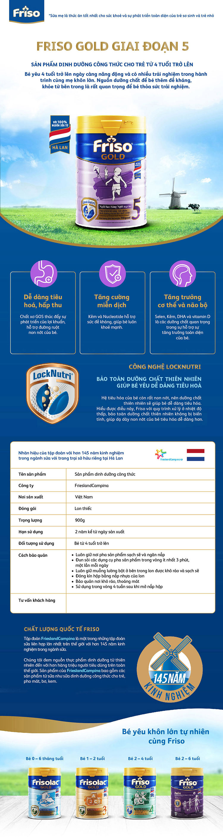 Sữa Bột Friso Gold 5 Cho Trẻ trên 4 tuổi 1.5kg + Tặng bộ lắp ráp (Quà ngẫu nhiên)
