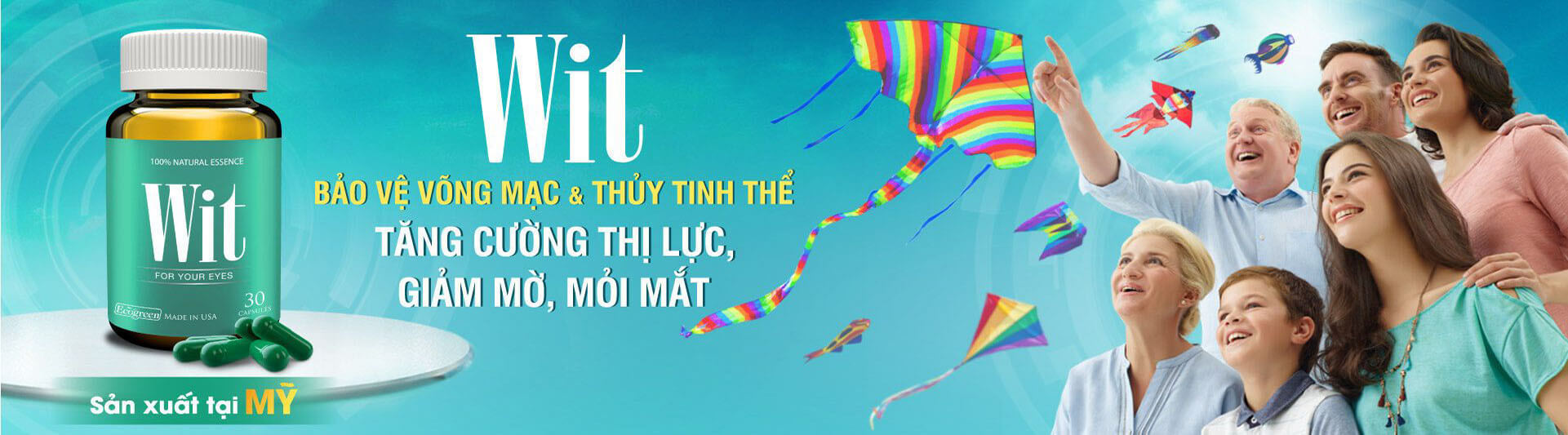 Viên uống WIT bổ mắt (15 viên)