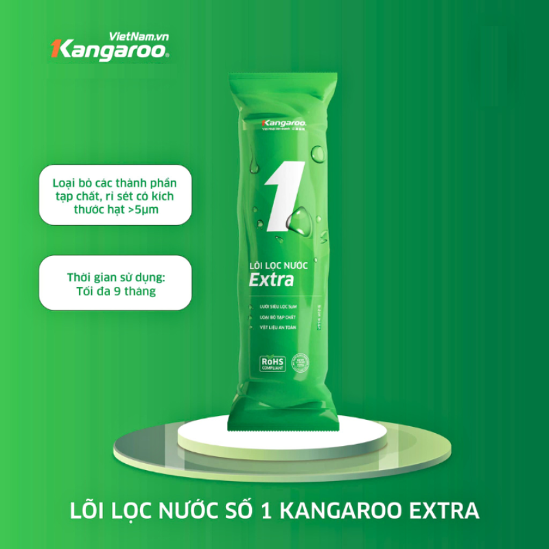 Lõi lọc nước số 1 Kangaroo thay thế cho các loại máy lọc RO - Hàng chính hãng