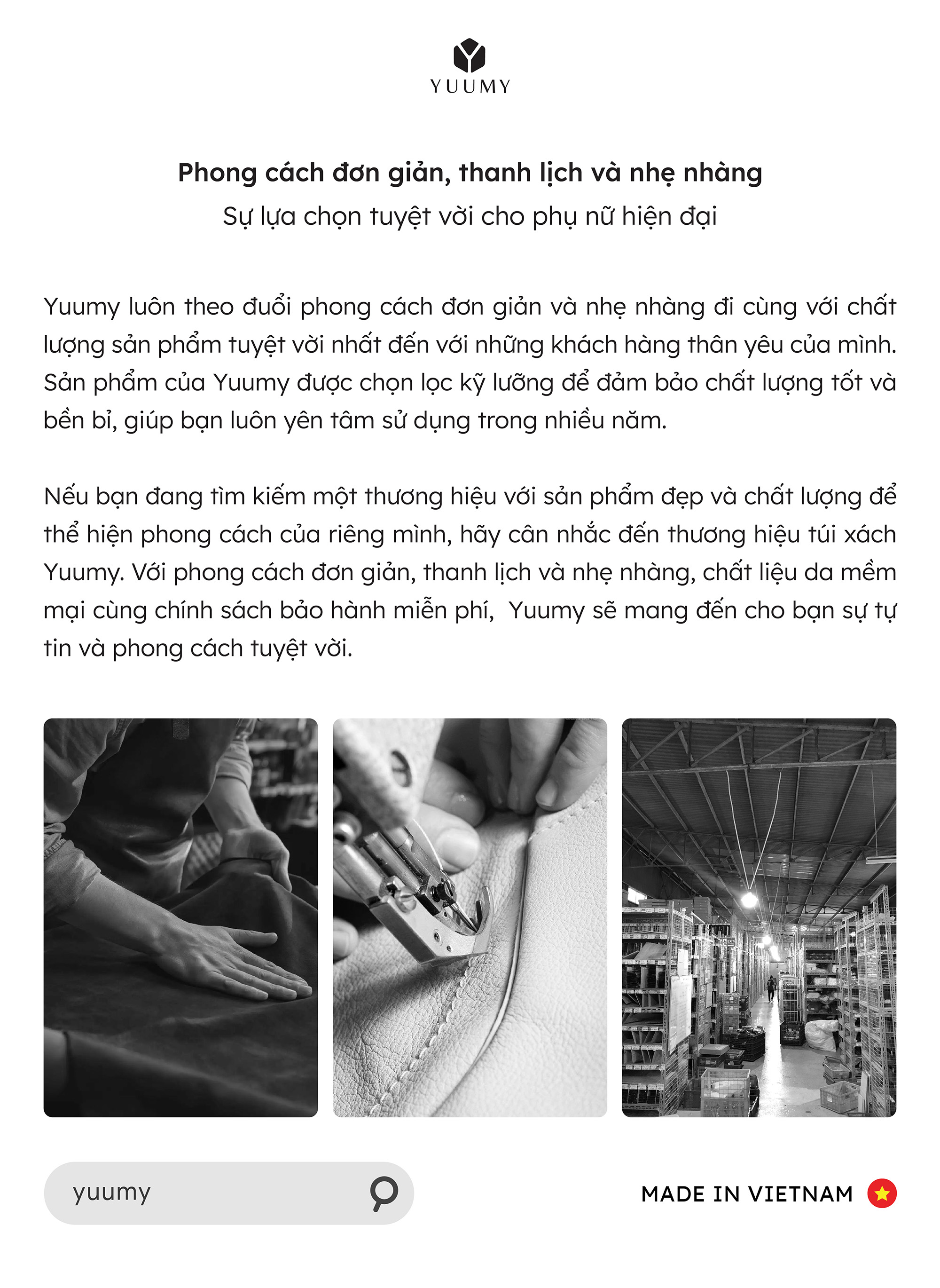 Túi Yuumy ( Thời trang nữ mini - Túi đeo chéo da Bergen YN179 )