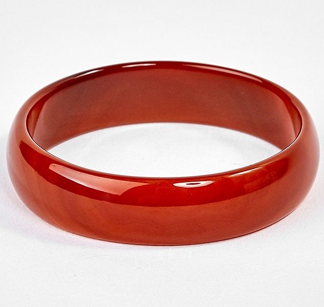 Vòng Tay Cẩm Thạch, Đá Chalcedony tự nhiên Miến Điện, đẹp long lanh