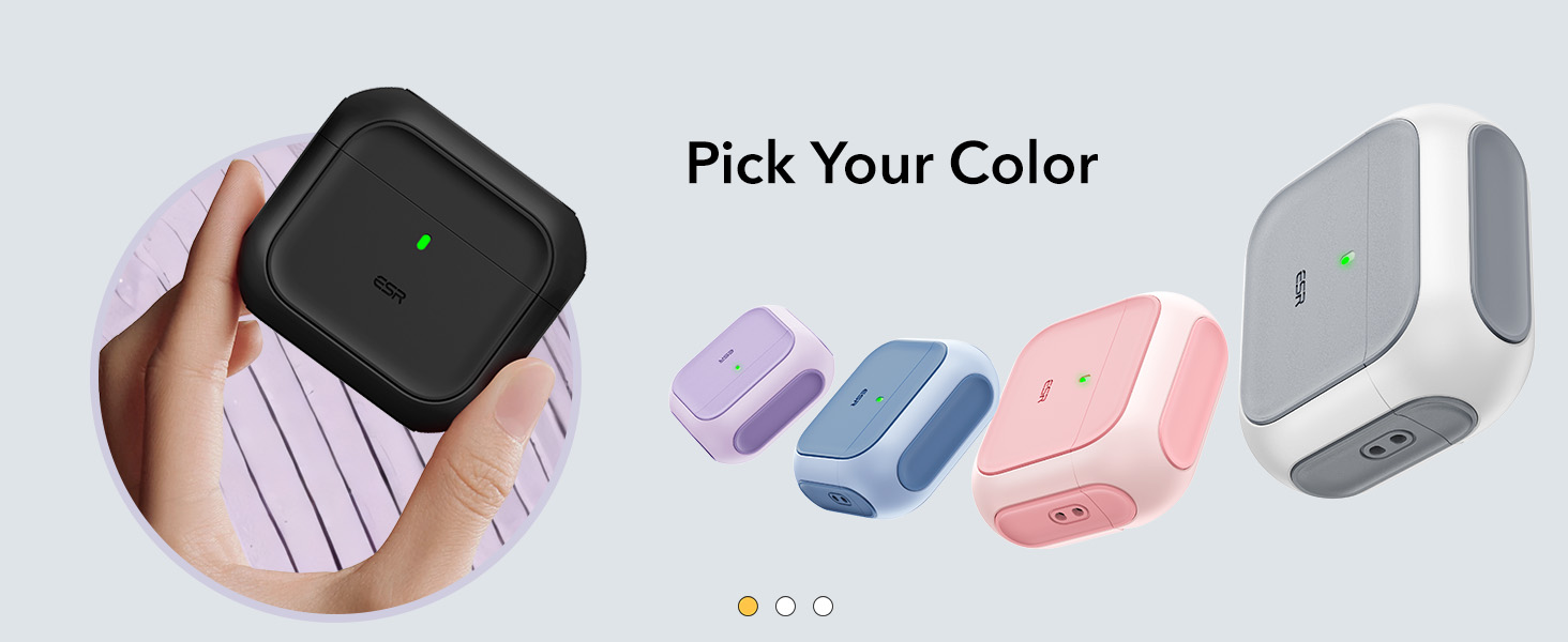 Bao Case ESR Orbit Hybrid Case with HaloLock cho AirPods 4 - Hàng Chính Hãng