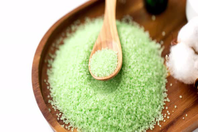 Muối Tắm Tinh Dầu Sả Chanh Ecolife Túi Giấy - Lemongrass Bathsalt